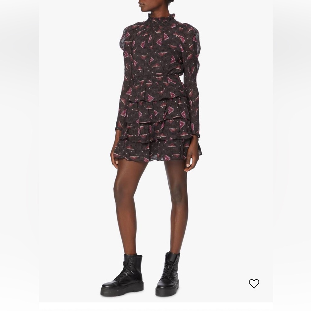 ba&sh Catia Mini Ruffled Dress